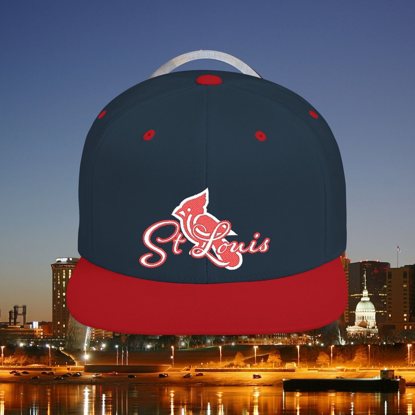 The St Louis Baseball Flat Bill Snapback