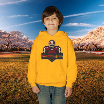 Washington Football Player Logo Youth Hoodie