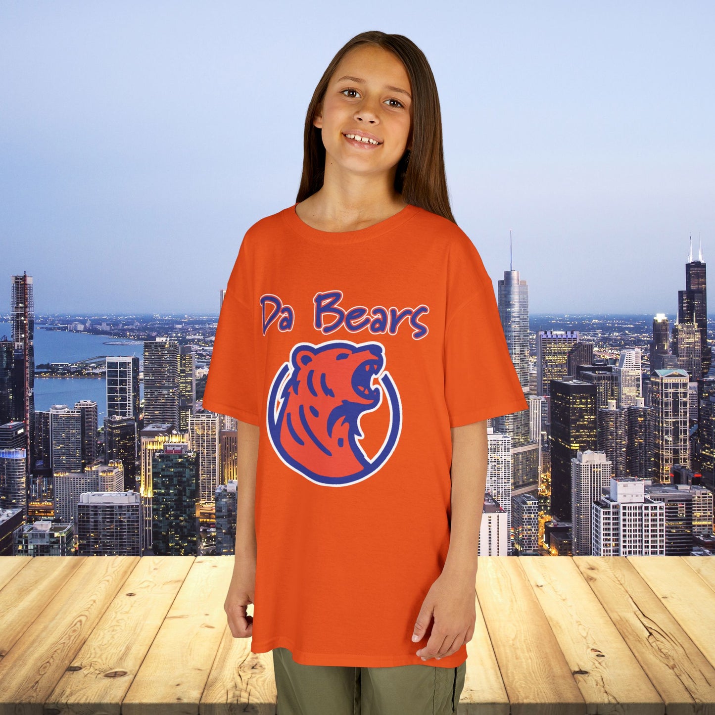 Da Bears Logo Kids Tee