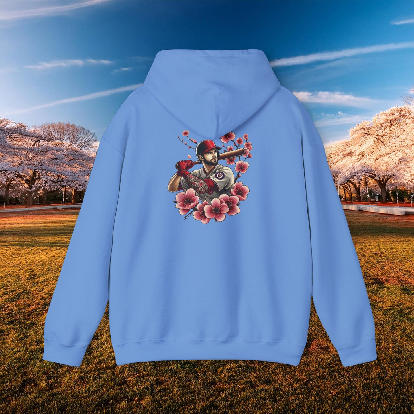 Washington Baseball Cherry Blossom Hoodie