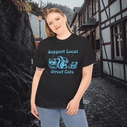 Support Local Street Cats Tee