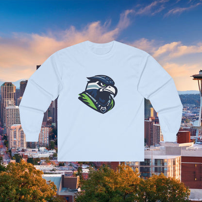 Seattle Football Crest Long Sleeve Tee