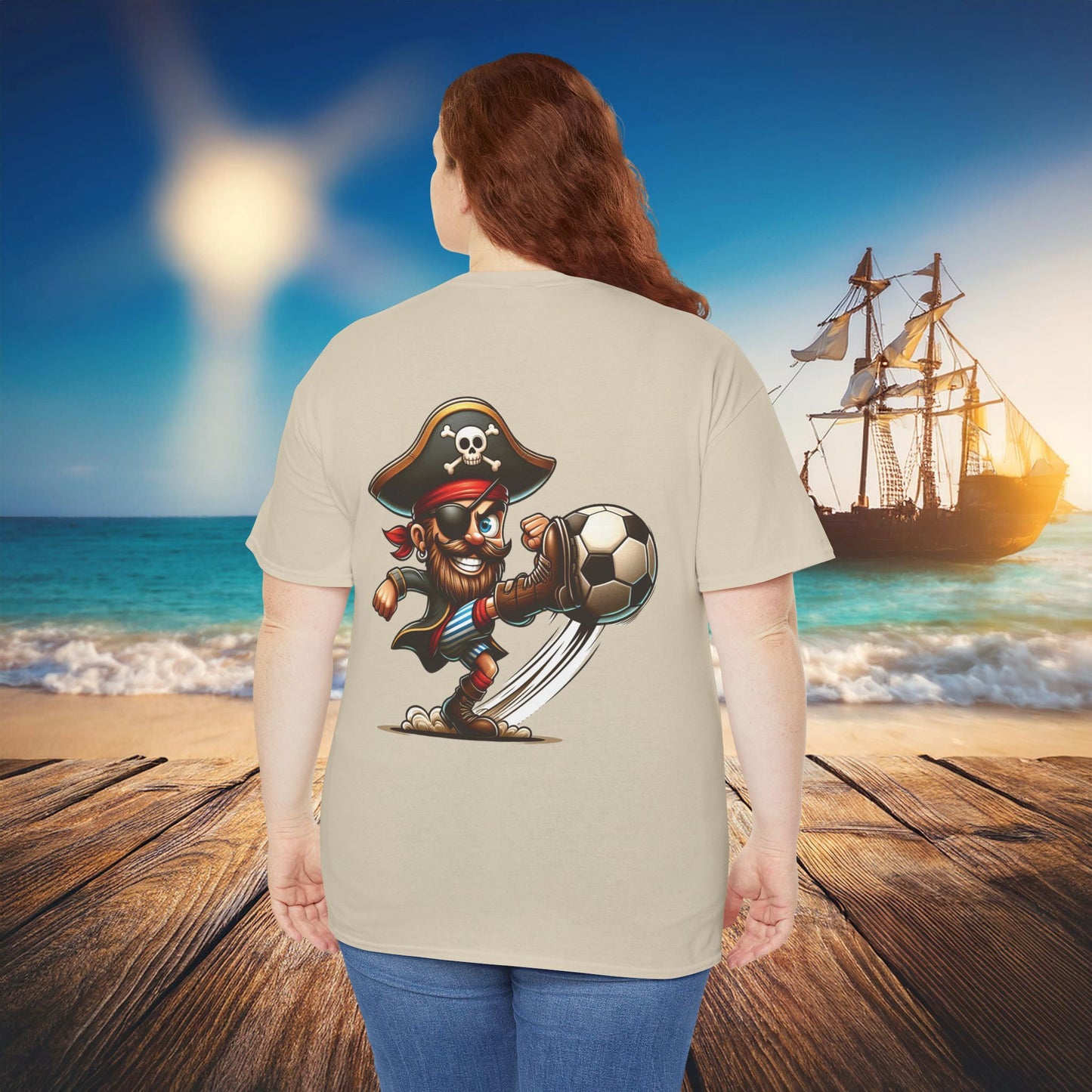 St Pauli Pirate Soccer Tee