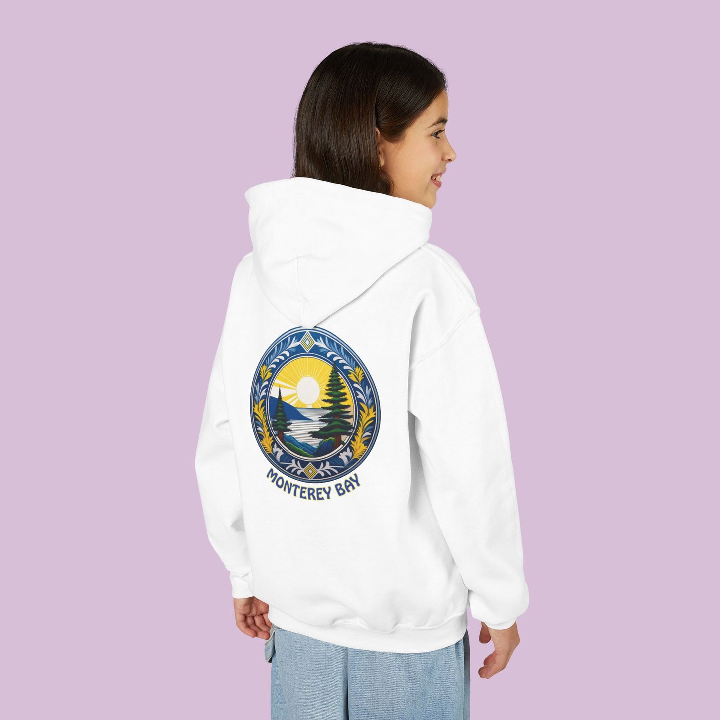 Monterey Bay Point Lobos Youth Hoodie