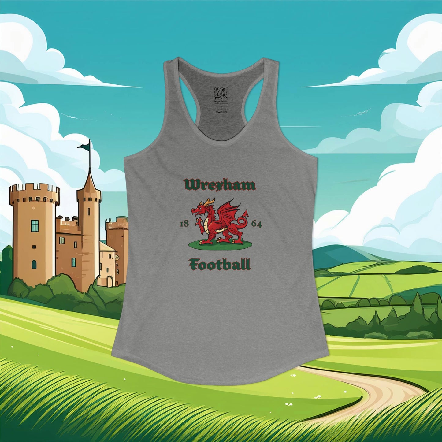Wrexham Football Women's Ideal Racerback Tank