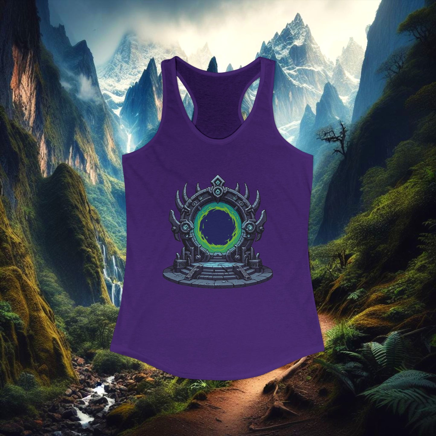 Dark Portal Women's Racerback Tank