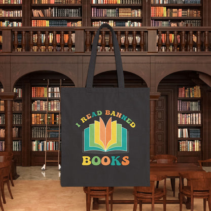 I Read Banned Books Canvas Tote