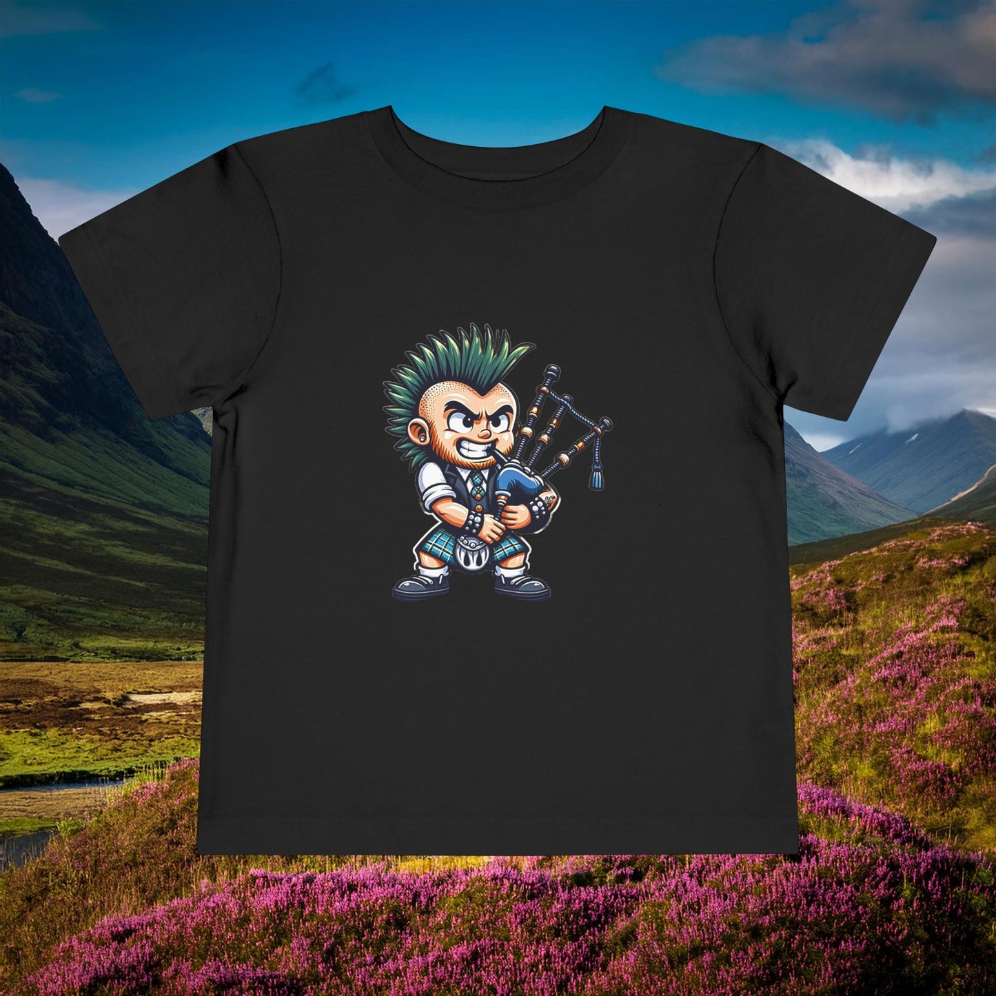 Scottish Punk Rock Toddler Tee