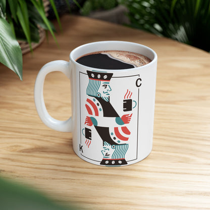 King of Coffee Ceramic Mug (11oz, 15oz)