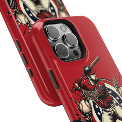 Washington Baseball At Bat Impact-Resistant Cases