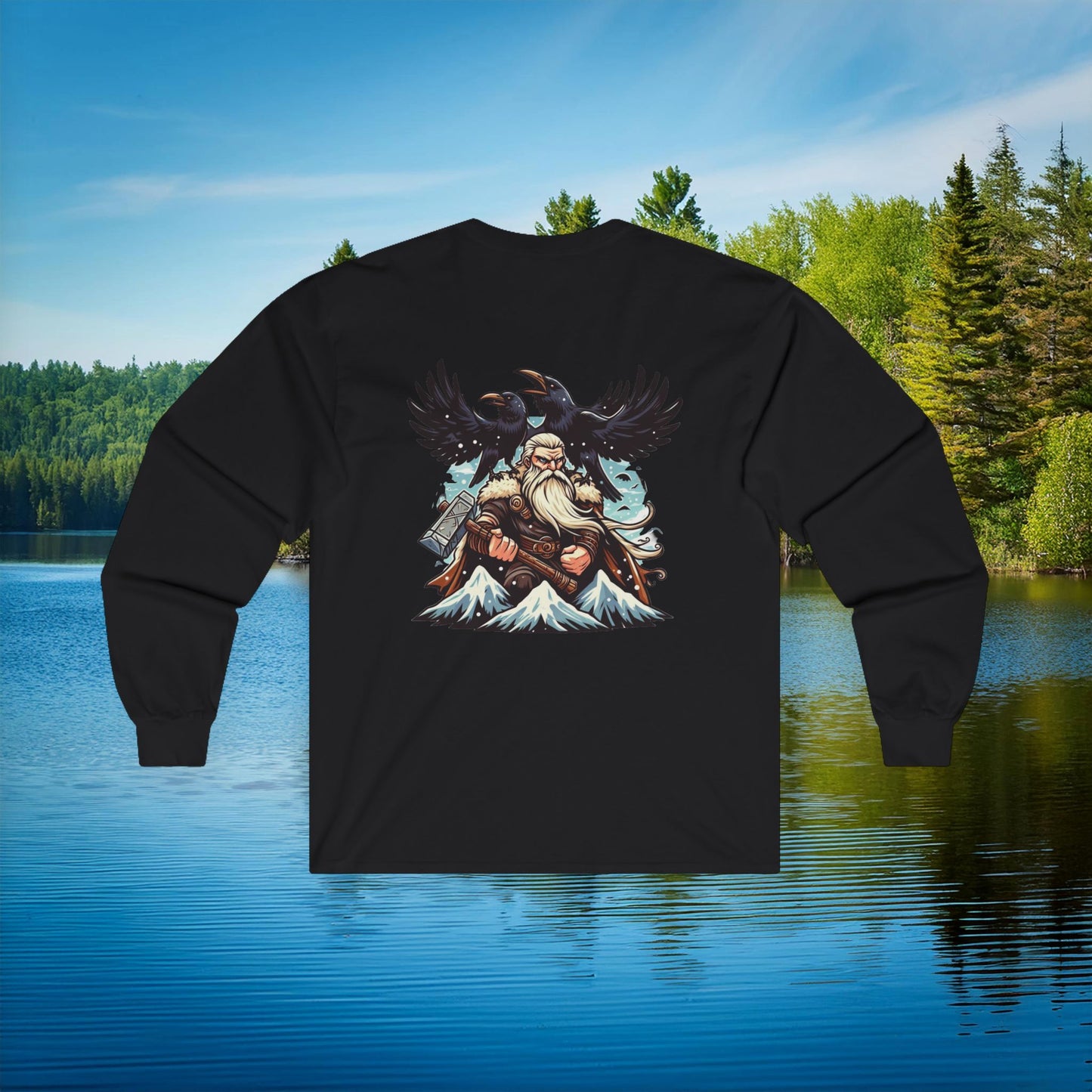 Viking From the North Long Sleeve Tee