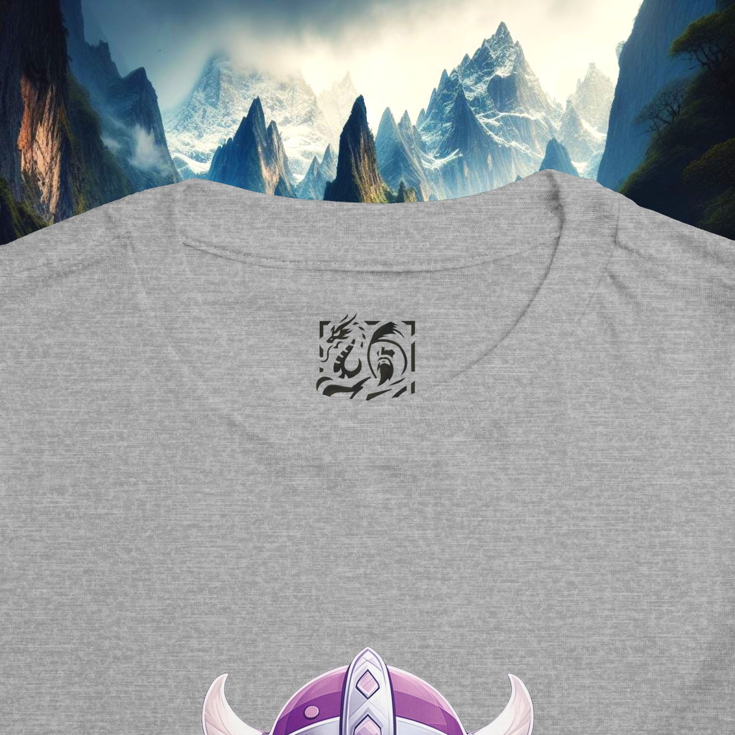 Purple Viking Toddler Tee