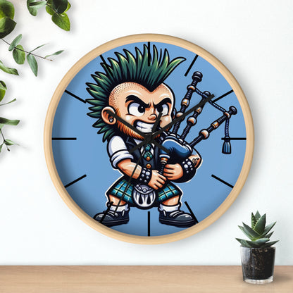 Scottish Punk Wall Clock