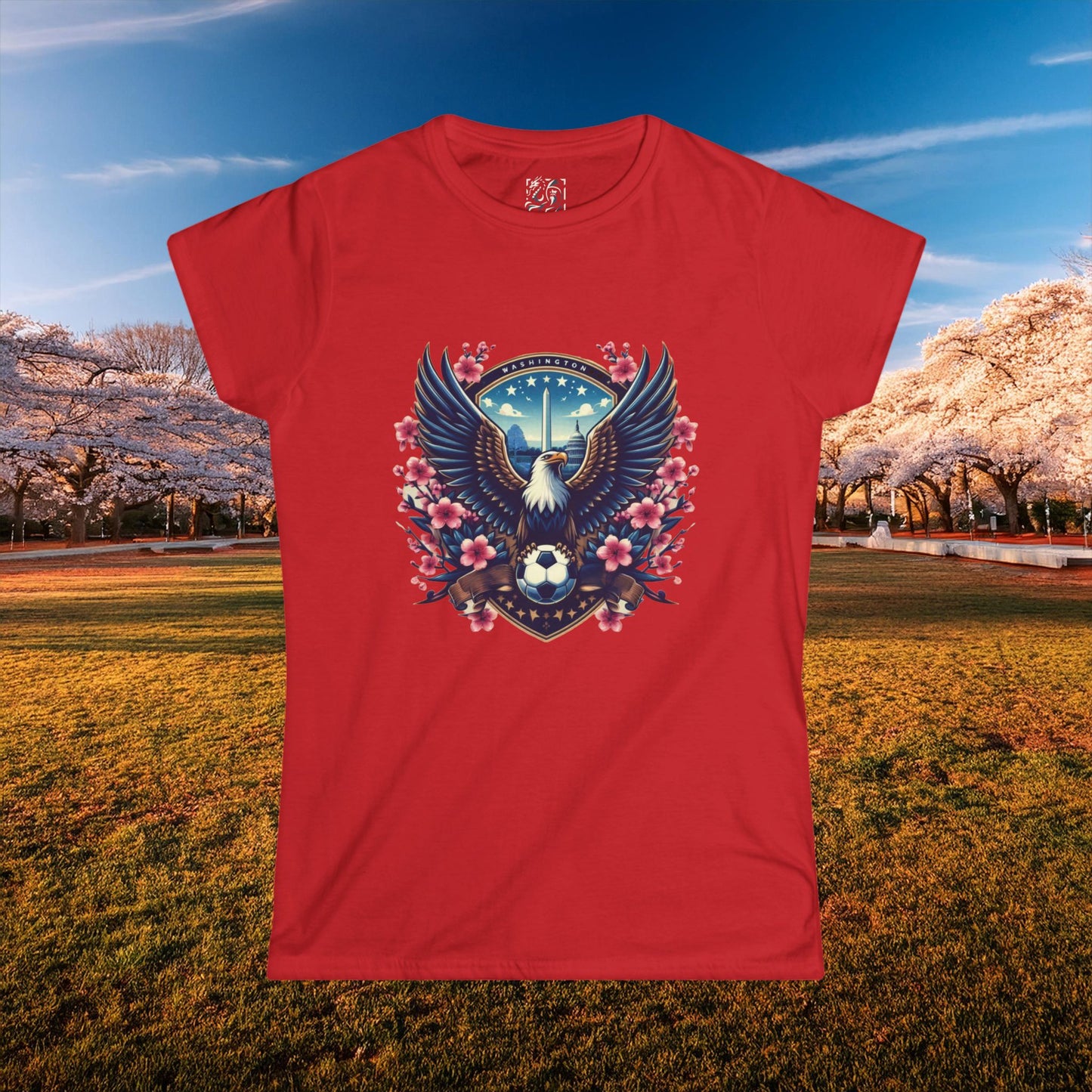 Washington Cherry Blossom Women's Softstyle Tee