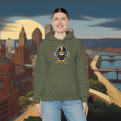 Mini Pittsburgh Football Player Hoodie