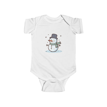 Snowman Infant Bodysuit