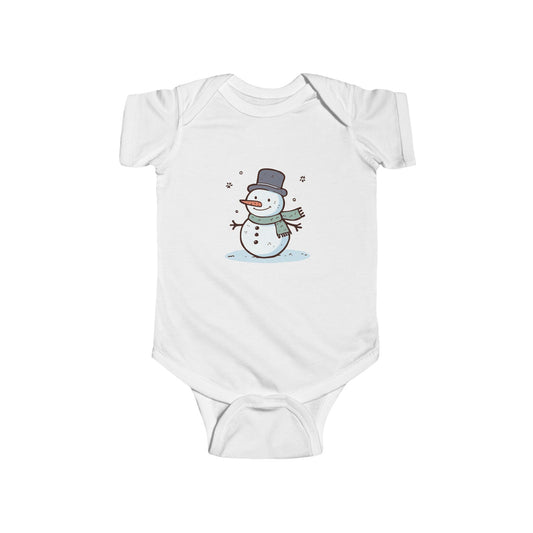 Snowman Infant Bodysuit