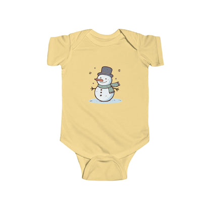 Snowman Infant Bodysuit