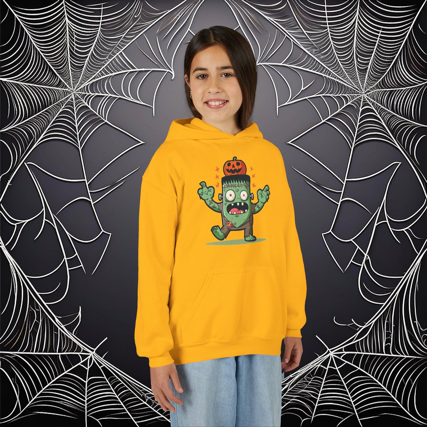Little Frankenstein's Monster Youth Hoodie