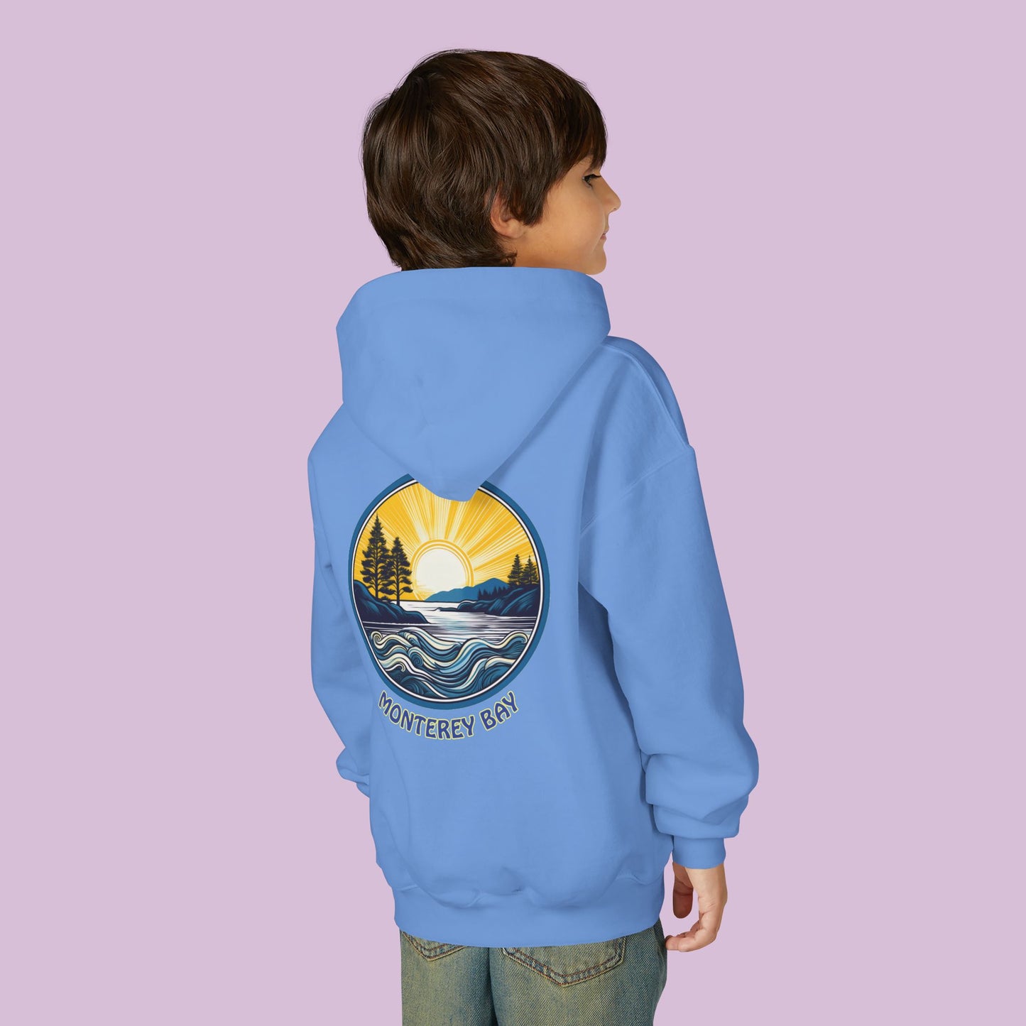 Monterey Bay Big Sur Youth Hoodie
