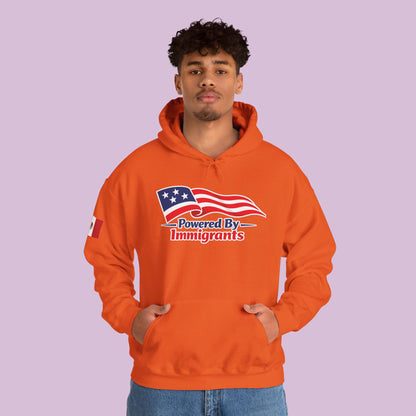 Powered By Immigrants Hoodie