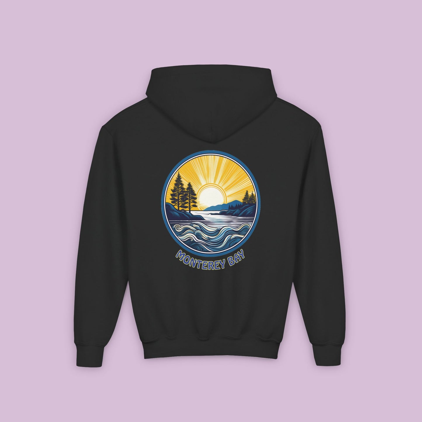 Monterey Bay Big Sur Youth Hoodie