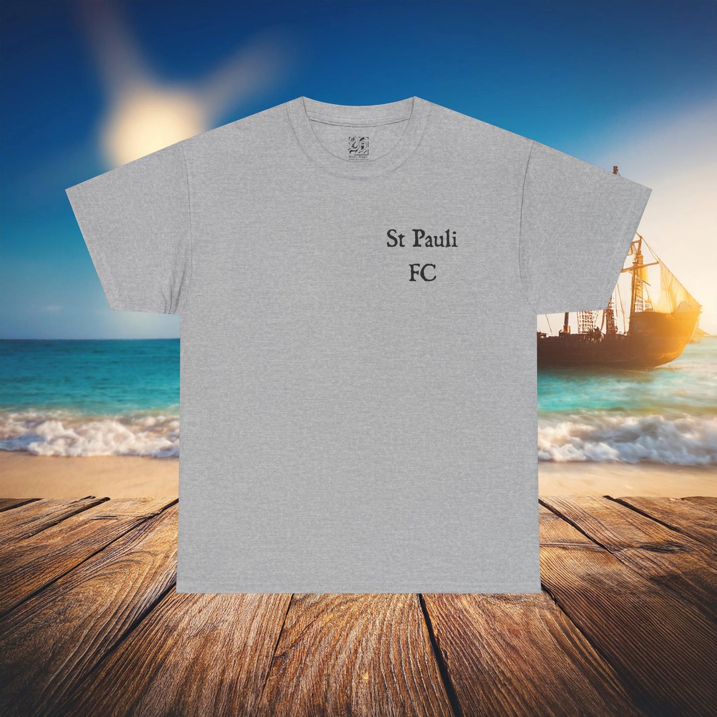 St Pauli Pirate Soccer Tee