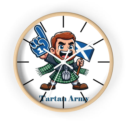 Tartan Army Wall Clock