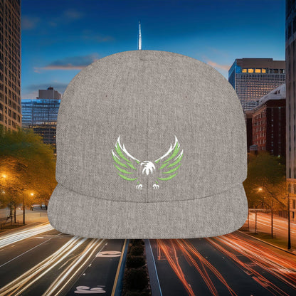 Philadelphia Eagles Logo Flat Bill Snapback