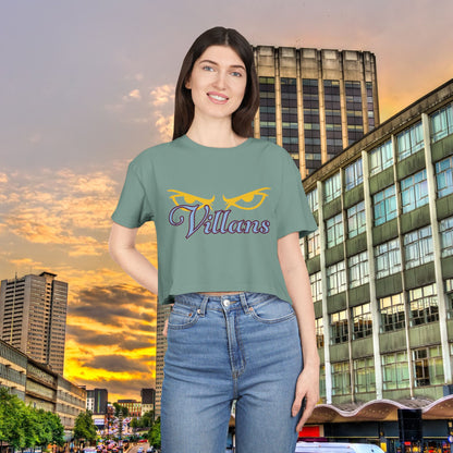 Villans Women's Crop Tee
