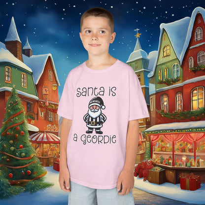Santa Is A Geordie Kids Tee