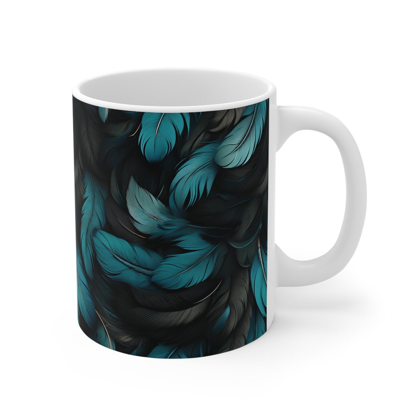 Newcastle United Feather Ceramic Mugs (11oz\15oz)