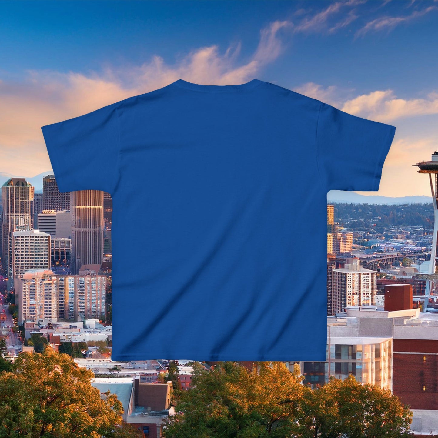 Seattle Football Crest Kids Tee
