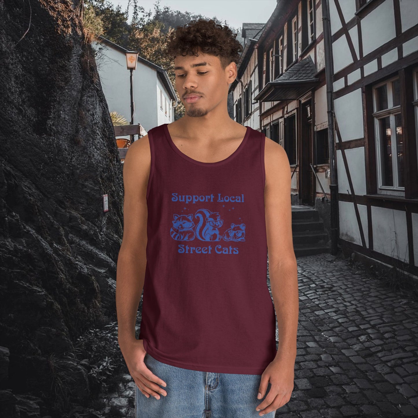 Support Local Street Cats Tank Top