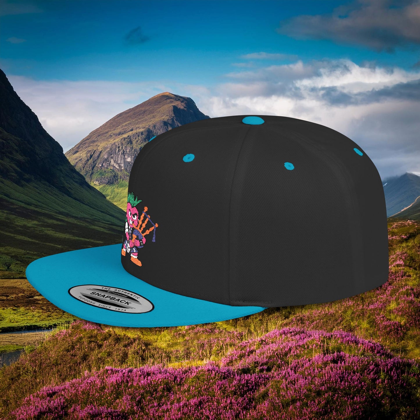 Scottish Punk Flat Bill Snapback