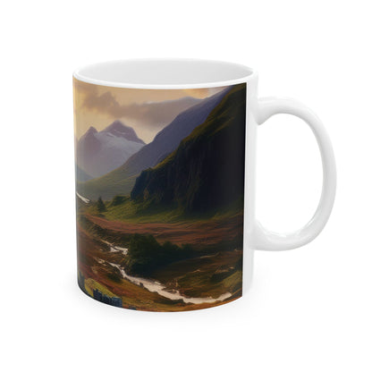 Misty Glen Ceramic Mugs (11oz\15oz)