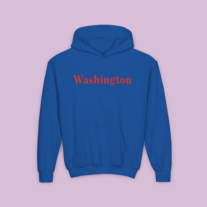 Washington Baseball Eagle Youth Hoodie