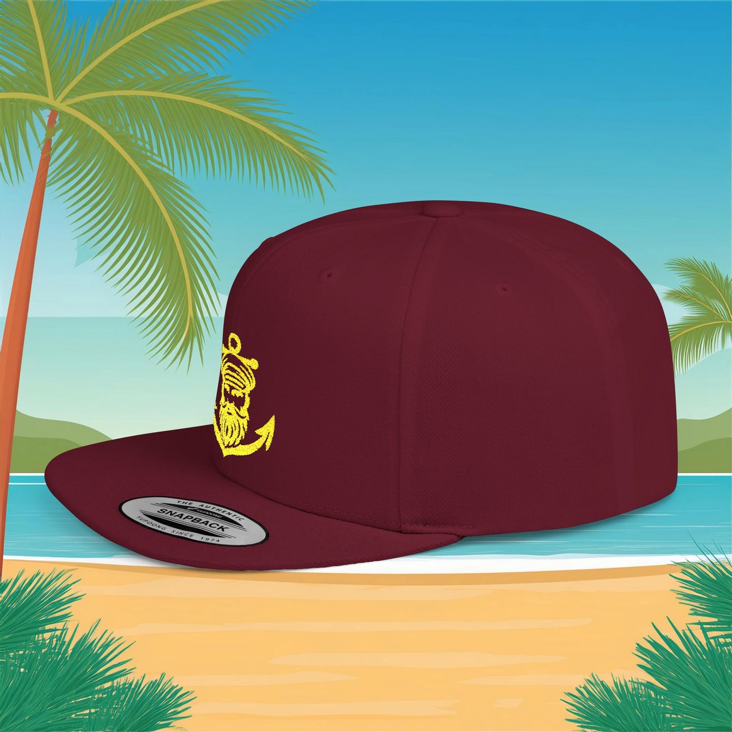 Old Salt Flat Bill Snapback