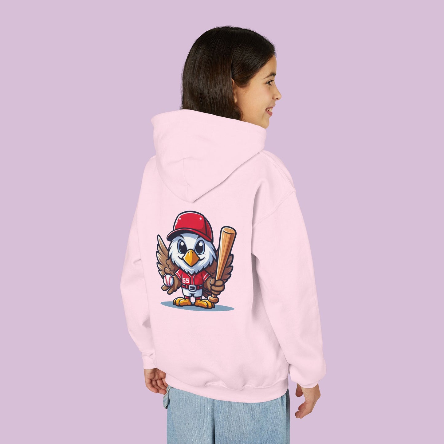 Washington Baseball Eagle Youth Hoodie