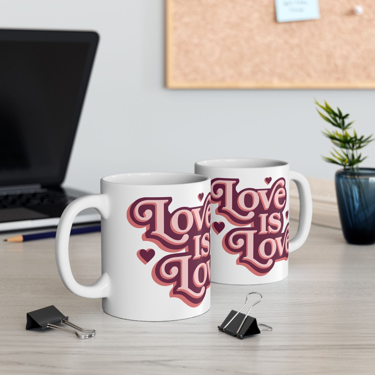 Love Is Love Ceramic Mug (11oz/15oz)