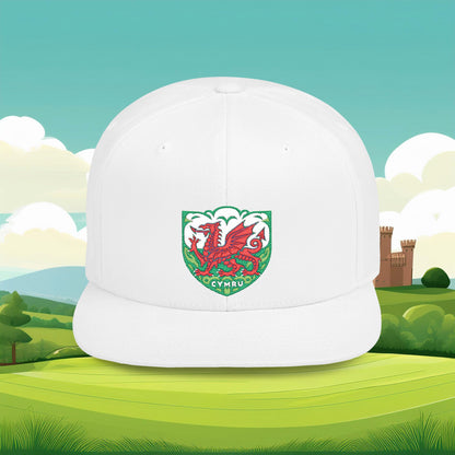 The Cymru Flat Bill Snapback
