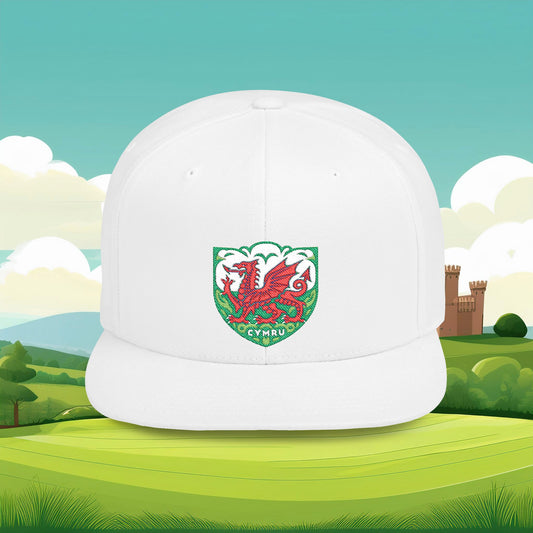 The Cymru Flat Bill Snapback