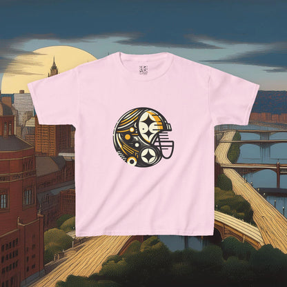 Pittsburgh Football Crest Kids Tee