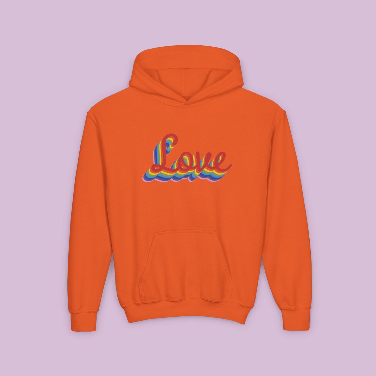 Rainbow Love Youth Hoodie