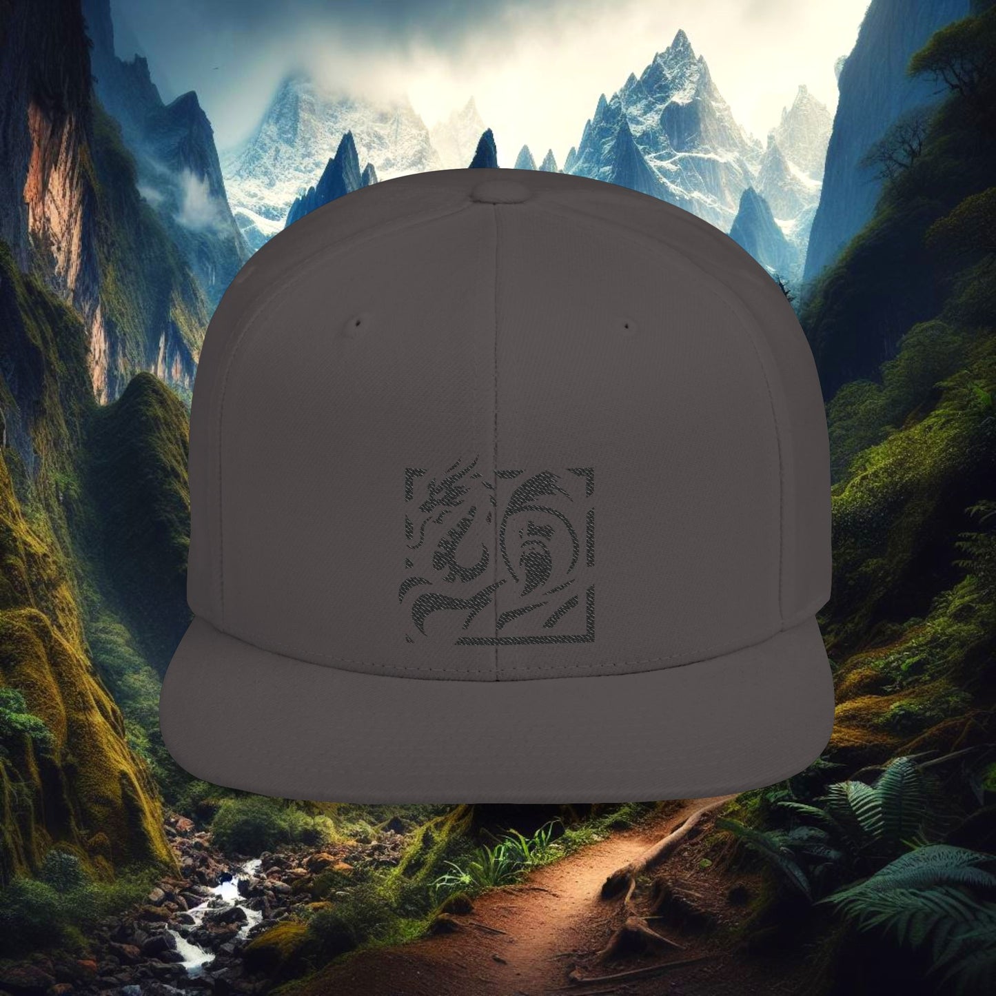 Derek's Designs Flat Bill Snapback