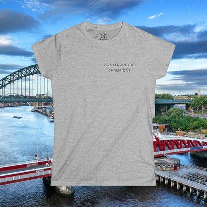 NUFC 2025 Carabao Cup Women's Softstyle Tee