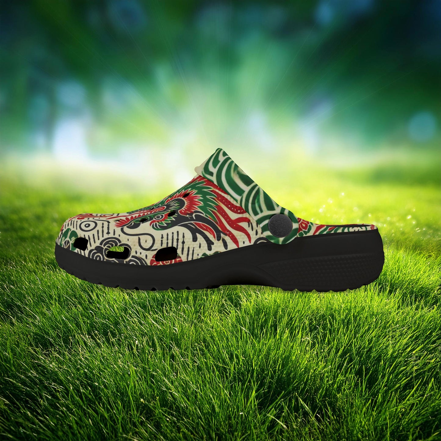 Dragon Dance Kid's Foam Clogs