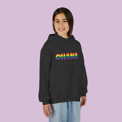 Rainbow Ohana Youth Hoodie