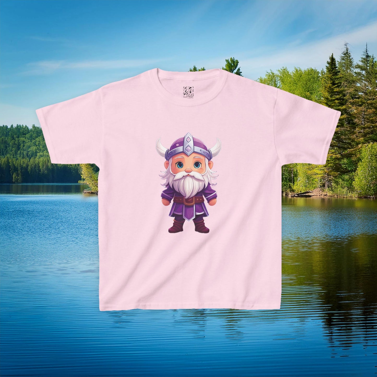 Purple Viking Kids Tee