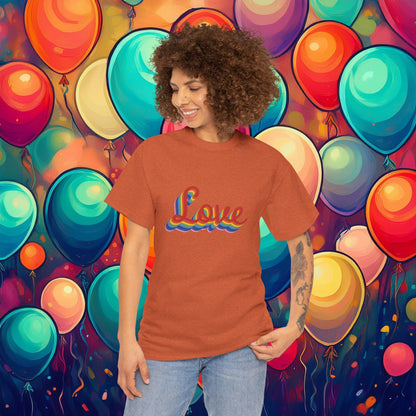 Rainbow Love Unisex Tee